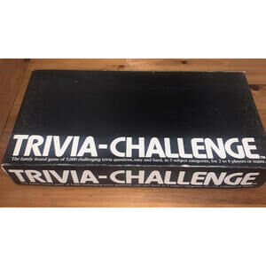 1984 Trivia Challenge /  The Canada Games Company Family Board Game / Complete